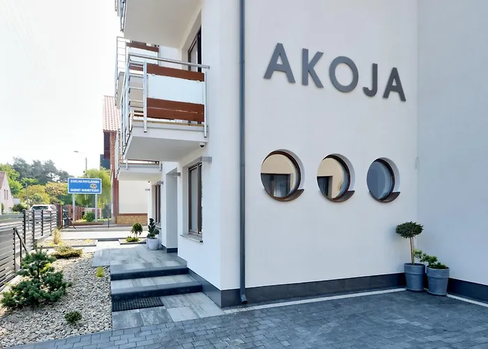 住宿加早餐酒店 Akoja Władysławowo